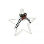 DKD Home Decor Estrela de Natal Estrela Branco Verde (40 x 5 x 40 cm) - S3036371