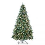 DKD Home Decor Árvore de Natal Metal Verde Pe 180 cm - S3036291