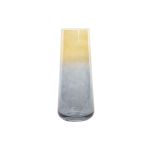 DKD Home Decor Vaso Cristal Duas Cores (11 x 11 x 26 cm) - S3030840