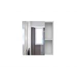 Móvel de WC Tuhome Gabinete de Pared Labelle para Baño, com Espelho e Repisas Resistentes, 45CM L x 13.8CM P x 49.7CM a, Branco