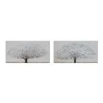 DKD Home Decor Pintura Árvore Tradicional (140 x 3 x 70 cm) (2 Unidades) - S3039053