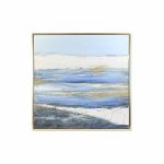 DKD Home Decor Pintura Mar e Oceano Mediterrâneo (131 x 4 x 131 cm) - S3028590