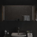 Espelho de Casa de Banho com Luzes LED 50x100 cm - 3154056