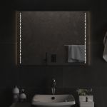 Espelho de Casa de Banho com Luzes LED 60x80 cm - 3154051