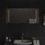 Espelho de Casa de Banho com Luzes LED 40x80 cm - 3154049