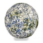 Ibergarden Figura Decorativa para Jardim Mosaico Bol Poliresina (31,5 x 31,5 x 31,5 cm) - S3610569