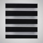 Estore de Rolo 50 x 100 cm, Linhas de Zebra / Preto - 240188