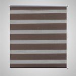 Estore de Rolo 60 x 120 cm, Linhas de Zebra / Café - 240193