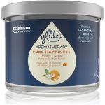 Glade Aromatherapy Pure Happiness Vela Perfumada Orange + Neroli 260 g