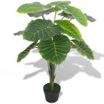Planta Taro Artificial com Vaso 70 cm Verde - 244432