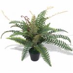 Planta Feto Artificial com Vaso 60 cm Verde - 244438