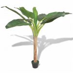 Planta Bananeira Artificial com Vaso 150 cm Verde - 244454