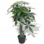 Planta Árvore da Sorte Artificial com Vaso 85 cm Verde - 244448