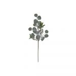DKD Home Decor Planta Decorativa Ramo Eucalipto Verde Pvc Metal (22 x 5 x 57 cm) - S3025001