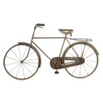 DKD Home Decor Figura Decorativa Bicicleta Dourado Metal (108 x 8 x 63 cm) - S3039405