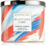 Bath & Body Works Red, White & Blue Cake Vela Perfumada 411g