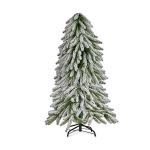 Krist+ Árvore de Natal Metal Branco Verde Plástico (Ø 65 x 150 cm) - S3612772
