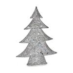 Krist+ Árvore de Natal Metal Prateado (12 x 59,5 x 48,5 cm) - S3612840