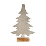 Krist+ Árvore de Natal Prateado Metal (6 x 25,5 x 16 cm) - S3611875