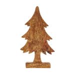 Krist+ Árvore de Natal Dourado Madeira (5 x 31 x 15,5 cm) - S3611871