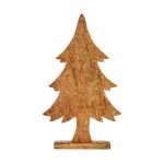 Krist+ Árvore de Natal Dourado Madeira (5,1 x 49,5 x 25,5 cm) - S3611869