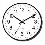 Timemark Relógio de Parede Negro (30 X 30 cm) - S6503181