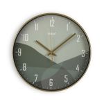Versa Relógio de Parede Oscuro Plástico (4,3 X 30,5 X 30,5 cm) - S3409396
