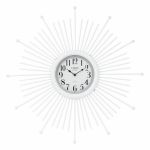 Versa Relógio Madera MDF e Metal (68 X 6,5 X 68 cm) - S3404626