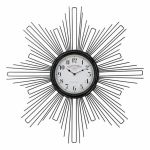 Versa Relógio Madera MDF e Metal (68 X 6,5 X 68 cm) - S3404622