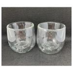 Conjunto 2 Copos Vidro Duplo Cilio