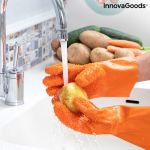 Innovagoods Luvas Limpadoras de Verduras e Frutas Glinis - V0103617