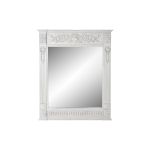 DKD Home Decor Espelho de Parede Cinzento Madeira de Mangueira Madeira MDF (133 x 8,5 x 167 cm) - S3039451