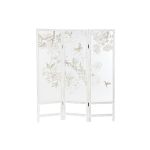 DKD Home Decor Biombo Bloemen Madeira Nylon (150 x 2 x 180 cm) - S3033725