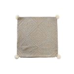 DKD Home Decor Capa de Travesseiro Cinzento (50 x 1 x 50 cm) - S3041570