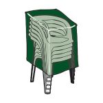Altadex Capa Protetora para Cadeiras Verde (68 x 68 x 110 cm) - S7910279