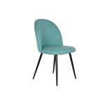 DKD Home Decor Cadeira de Sala de Jantar Metal Poliéster (50 X 52 X 84 cm) - 8424001999538 - S3034359