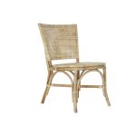 DKD Home Decor Cadeira de Sala de Jantar Natural Rotim (54 X 60 X 93 cm) - 8424001826940 - S3032751