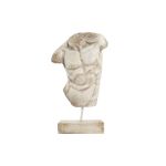 DKD Home Decor Figura Decorativa Acabamento Envelhecido Branco Magnésio Busto (40 X 17 X 69 cm) - 8424002032258 - S3039611