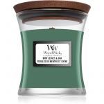 Woodwick Mint Leaves & Oak Vela Perfumada 85g