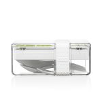 Bodum Bistro Lancheira com Talheres, Branco