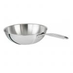 Cristel Wok em Aço Inoxidável Castel Pro da 24 cm