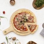 Livoo Conjunto de Cortar Pizza 30 cm Madeira - 445011