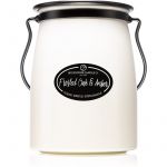 Milkhouse Candle Co. Creamery Frosted Oak & Amber Vela Perfumada Butter Jar 624g