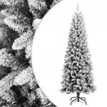 Árvore de Natal Artificial com Neve Pvc &amp; Pe 210 cm - 345191