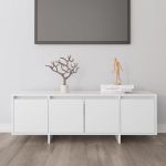 Móvel de TV 120x30x40,5 cm Aglomerado Branco - 809575