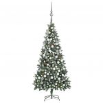Árvore de Natal Artificial com Luzes Led/bolas/pinhas 210 cm - 3077897