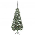 Árvore de Natal Artificial com Luzes Led/bolas/pinhas 210 cm - 3077894