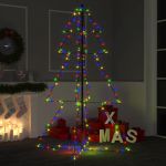 Árvore de Natal em Cone 200 Leds 98x150 cm Interior e Exterior - 328579