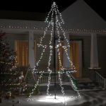 Árvore de Natal em Cone 360 Leds 143x250 cm Interior e Exterior - 328593