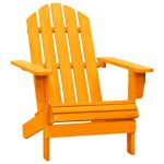 Cadeira Adirondack para Jardim Abeto Maciço Laranja - 315878